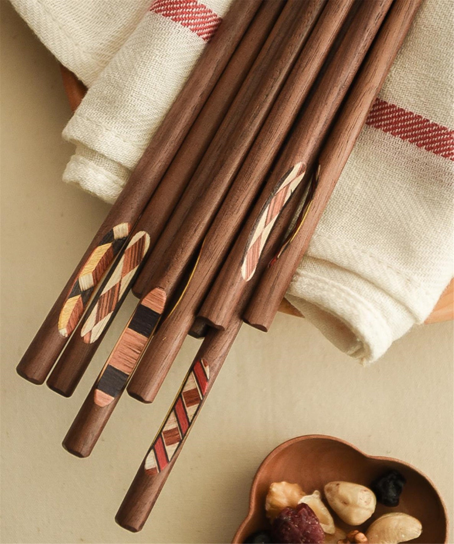 Best seller - Black walnut chopsticks, cherry wood chopsticks