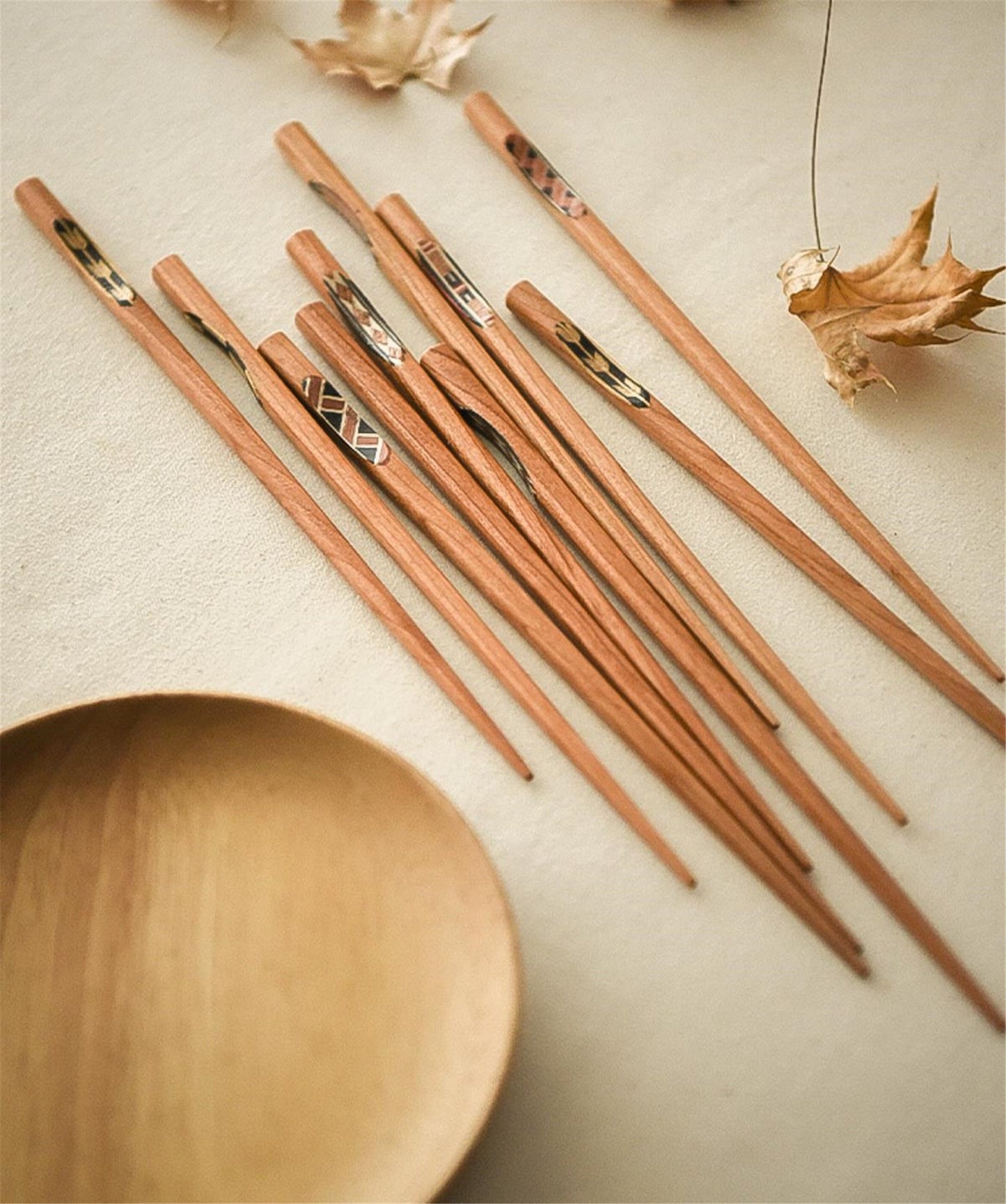 Best seller - Black walnut chopsticks, cherry wood chopsticks